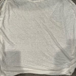 Sunday St. Tropez white short sleeve tee